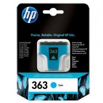 HP 363 Vivera Cyan Ink Cartridge