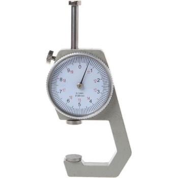 Medidor de Grosor Dial 10 mm – Cuero y Papel