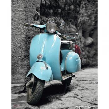 Empireposter Classic Vespa Mauspad 19x24 cm – EPDM‑Kautschuk