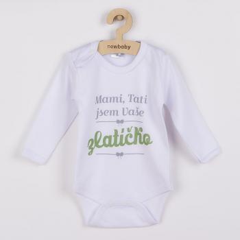 Body s potiskem New Baby, Mami a Tati, jsem vaše sluníčko