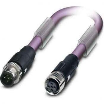 Phoenix Contact Sensor-/Aktor-Datensteckverbin, Elektronikkabel + Stecker, Violett