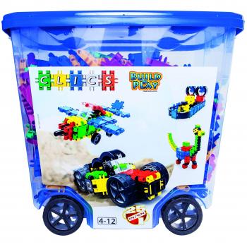 CLICS Kreativ‑Lernspielzeug 750 Stück – Montessori STEM für Mädchen & Jungen