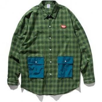 Plaid Cotton Shirt for Men