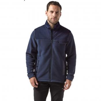 Craghoppers Forro polar Thurso para hombre, Hombre, CMA1252, Mid Navy, Small