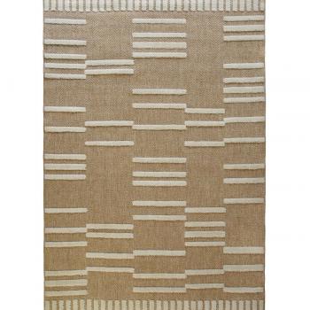 Pasillo Elegante: Alfombra de Yute Blanco 80x150