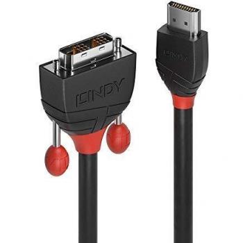 LINDY Black Line HDMI to DVI Cable