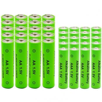 AA+AAA 1.5V Rechargeable Alkaline Batteries (3000mAh + 4000mAh)