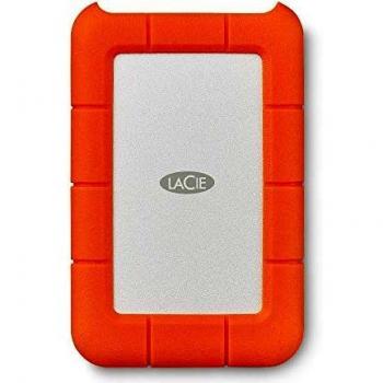 Disco Duro Exterioro LaCie Rugged Mini 4TB Naranja