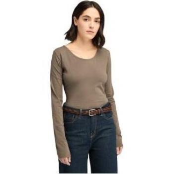 Timberland Maglietta Slim Fit a Maniche Lunghe in Cotone Organico XS