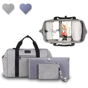 Lionelo Ida Kinderwagen Tasche – Multifunktionale Wickel‑ & Trinktasse