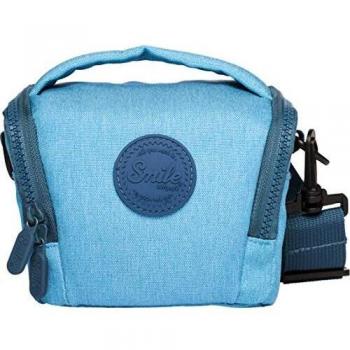 Smile Smart Tiny Bag Azul Bolsa para Cámara