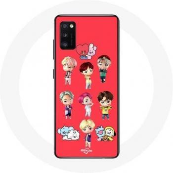 BT21 Poster Case for Samsung Galaxy A41