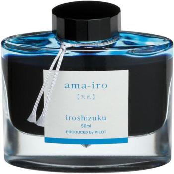 PILOT Iroshizuku F 50‑Milliliter Federhalter Tinte – Hellblau – (69226)