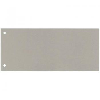 Separatore per archivio grigio Q-Connect 24x10,5 cm 190 g/m² confezione da 100