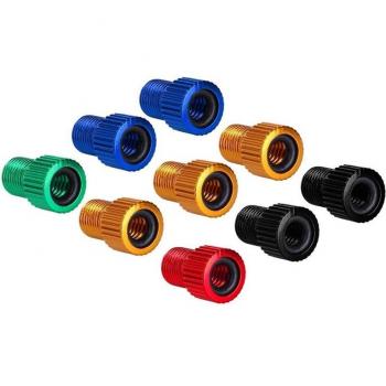 Aluminium Ventil Adapter für Fahrräder 10 Stück