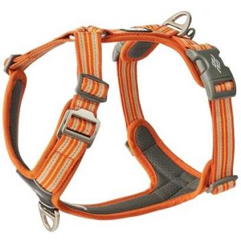 Peitoral Laranja para Cães Comfort Walk Air