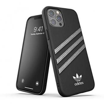 Protezione adidas PU per iPhone 12 Pro Max – colore nero – stile femminile