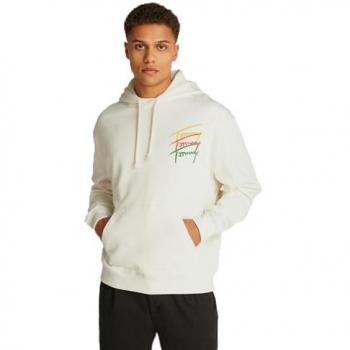 Tommy Jeans Color Signature Hoodie, Beige, L