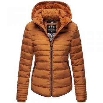 Abrigo Amber de Invierno en Marrón Rojizo