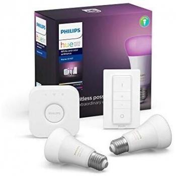 Philips Hue Color 2 x E27 Bulb Starter Kit