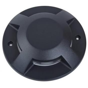 Jeffrey Lucande Faretto da Pavimento Nero 4Luci