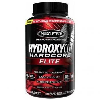 Brûleur de Graisse Muscletech Hydroxycut Hardcore Elite, 100 gélules