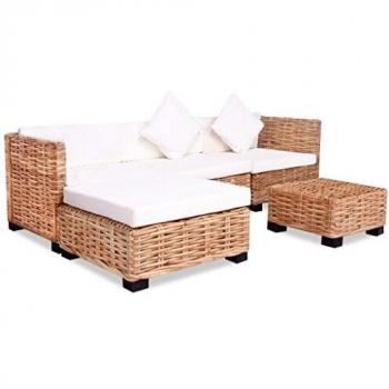 VidaXL Rattan Sofagarnitur 14-tlg