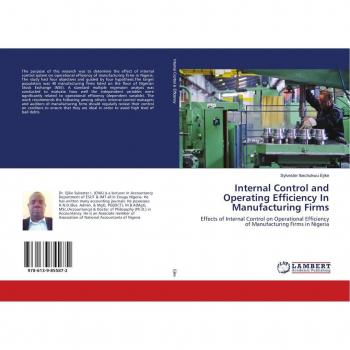 Internal Control and Operating Efficiency In Manufacturing Firms