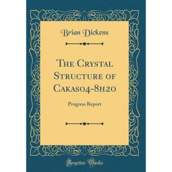 The Crystal Structure of Cakaso4-8h2o: Progress Report