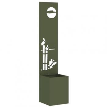 Paroi verte olive 32x140 cm – vidaXL