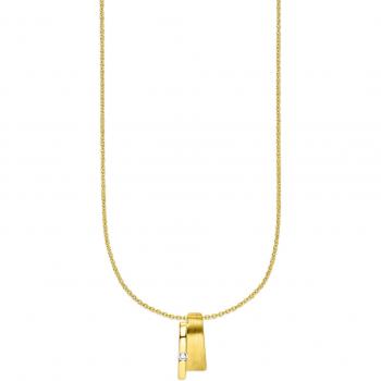 Schmuck Geschenk Halskette mit Zirkonia von Bruno Banani