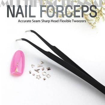 Clou Beaute Curved Tweezers