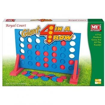 Giant Four in A Row Garden Game Outdoor Childrens Kids Adult Family Fun Pub