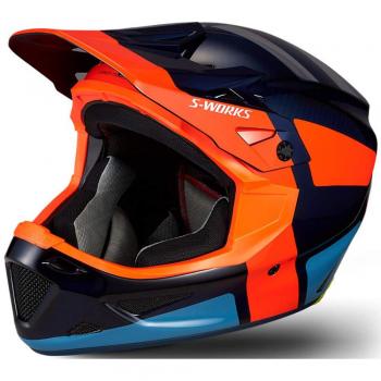 Carbon Blue/Rocket Red Dissident S‑Works (ANGi 2019), M Größe
