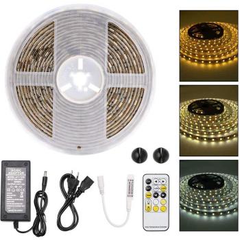 All-Weather LED Tape Light – 5m, Dual Color Options