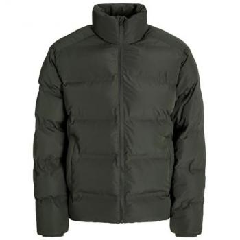 Jack & Jones Dicke Pufferjacke in Grün – Größe M, Herren