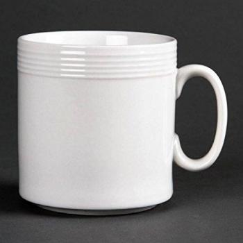 Olympia U088 Linear White Mug