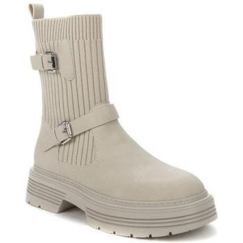 KEDDO stivaletti 38 beige in tessuto sintetico