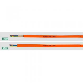 H05BQ‑F 2‑Leitungs‑Kabel, 1 mm², Orange, 100 m – Helukabel Nr. 22054