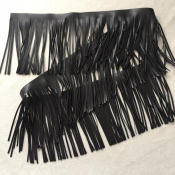 Gland décoratif en PU pour vêtements