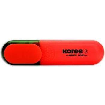 Kores Textmarker, Bright Liner, orange
