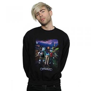 Sweatshirt Poster Disney Mens Onward 4D