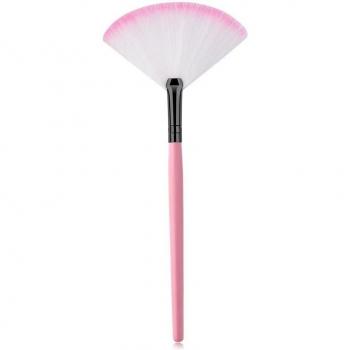 Brocha Facial de Ventilador para Cosméticos