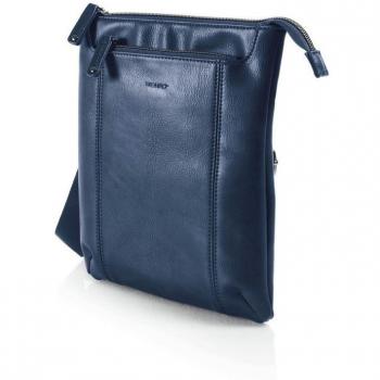 Borsa a Spalla Ecopelle Gate Blu