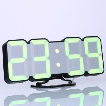Reloj de Pared LED con Alarma, Fecha y Control Remoto