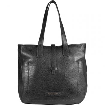 Leder-Bridge-Plume Donna Shopper – 33 cm