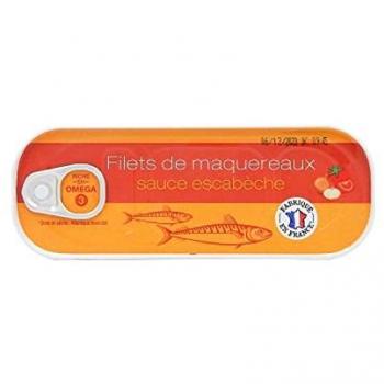 Escabèche Filet Maquereau – Conserve 169 g