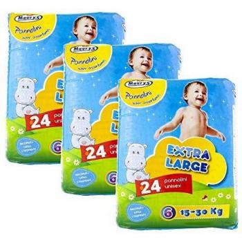 Maury UltraDry XL 72 pannolini ipoallergenici