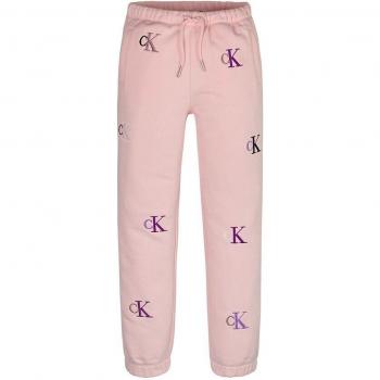 Calvin Klein Kids Pink Monogram Joggers – 4 to 5 Years Old