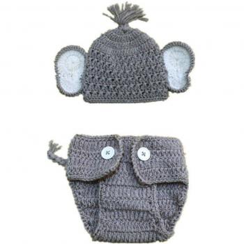 Ensemble chapeau et short pour nouveau-né